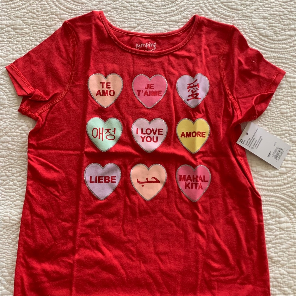NWT size 10 girls tee